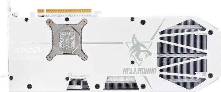 Actual product image Powercolor Hellhound Spectral White Radeon RX 9070 XT (16 GB)