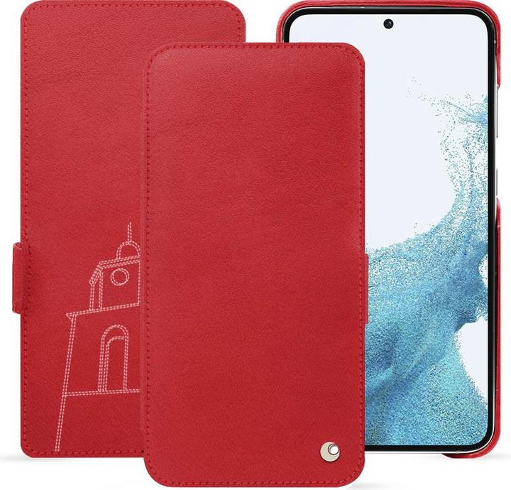 Actual product image Noreve Horizontal leather flap shell (Samsung Galaxy S23)