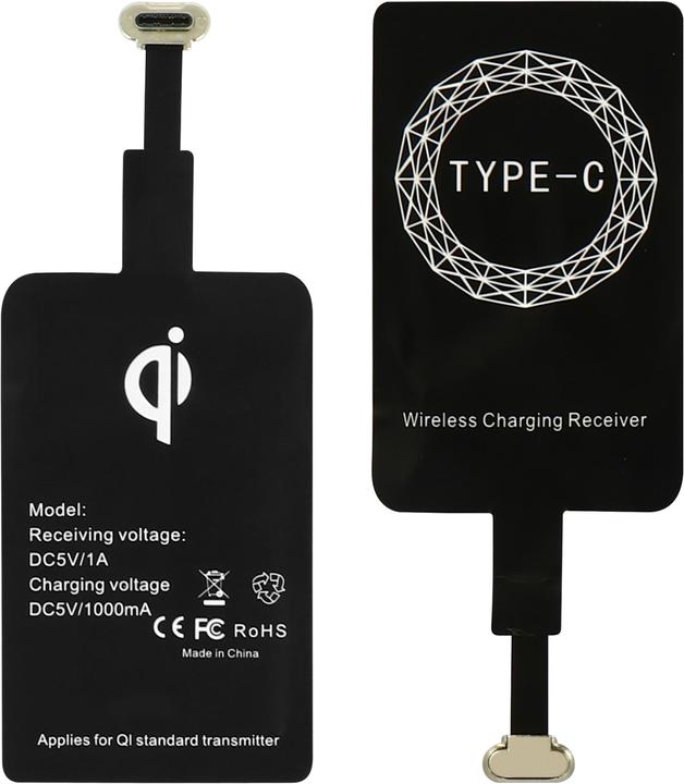 Immagine prodotto Avizar Caricatore QI + ricevitore di ricarica QI USB-C (5 W)