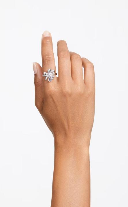 Produktbild Swarovski Volta Cocktail Ring Schleife Weiss (52)