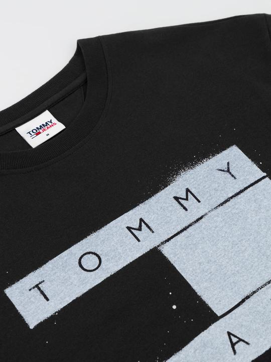 Actual product image Tommy Hilfiger T-Shirt noir (52)