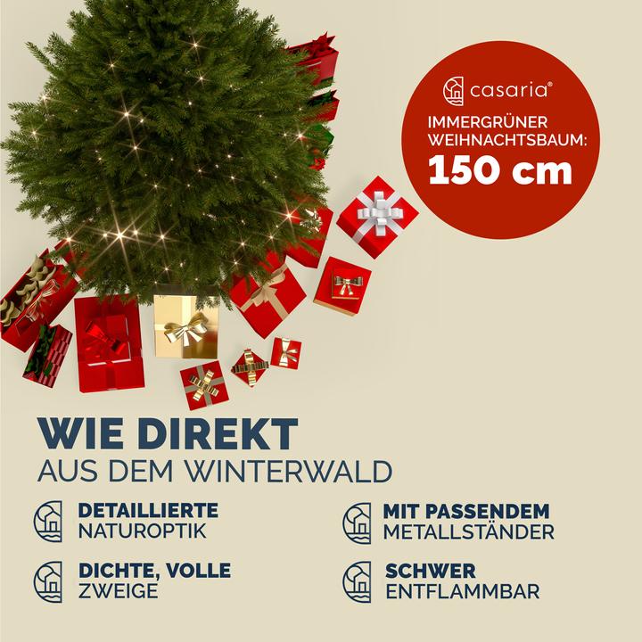 Image du produit Casaria Arbre de Noël (150 cm)