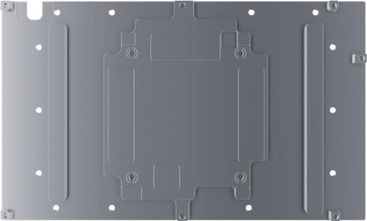 Actual product image Alphacool Ice Block Aurora Acrylic GPX-N RTX 4080 Reference Design with Backplate