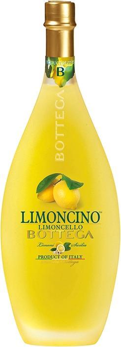Actual product image Bottega Limoncino Liquore lemon liqueur from Italy