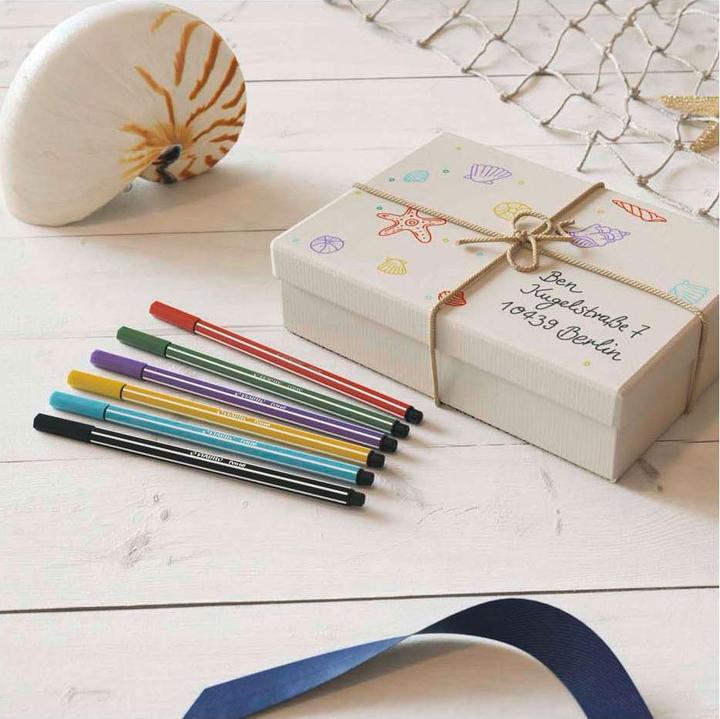 Produktbild STABILO Pen 68 Premium-Filzstift (Dunkelgrau, 1 x)