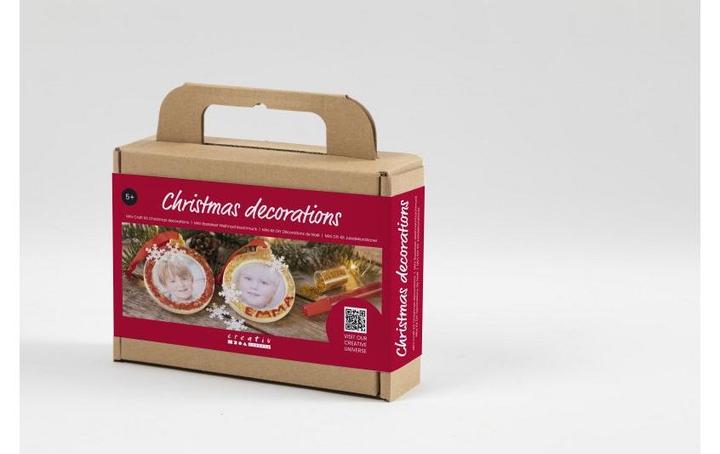 Actual product image Creativ Company Craft Set Christmas Balls Photo Frame
