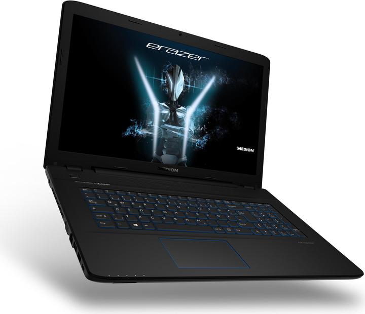 Actual product image Medion Erazer P7647 (17.30", Intel Core i7-7500U, 16 GB, 256 GB, CH)