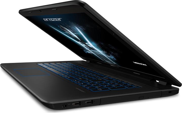 Actual product image Medion Erazer P7647 (17.30", Intel Core i7-7500U, 16 GB, 256 GB, CH)