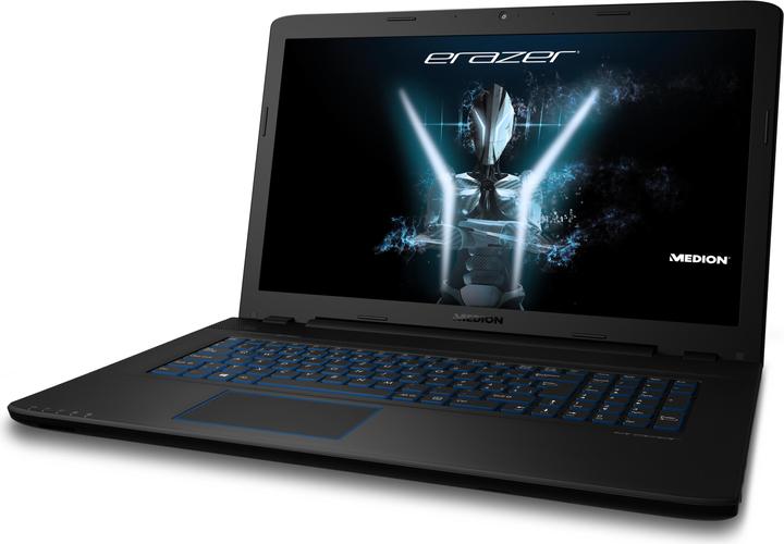 Actual product image Medion Erazer P7647 (17.30", Intel Core i7-7500U, 16 GB, 256 GB, CH)