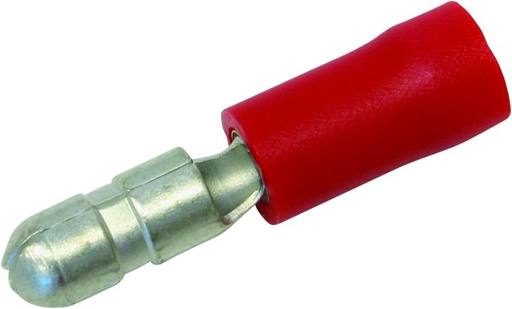Produktbild Steffen Rundstecker rot 0.5-1.0mm Beutel à 100 Stk.