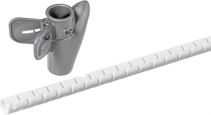 Produktbild Steffen SET FAST COVER Kabelschutzschlauch Typ 24mm weiss (Kabelschlauch, 200 cm)