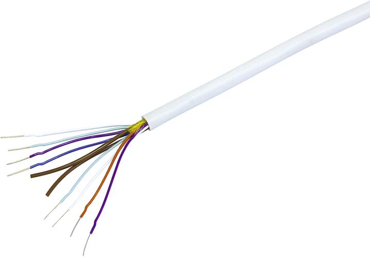 Image du produit Steffen Câble téléphonique U72 2x4x0.5mm² blanc anneau 50m