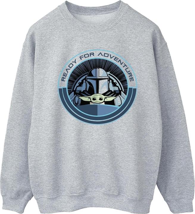 Produktbild Star Wars The Mandalorian Grogu Ready For Adventure Sweatshirt (XXL)