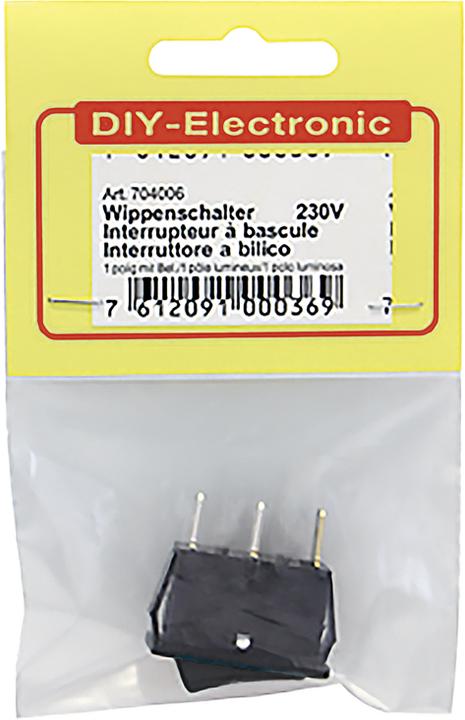 Image du produit Steffen Interrupteur à bascule éclairé 1-pôle 10A/250V sw