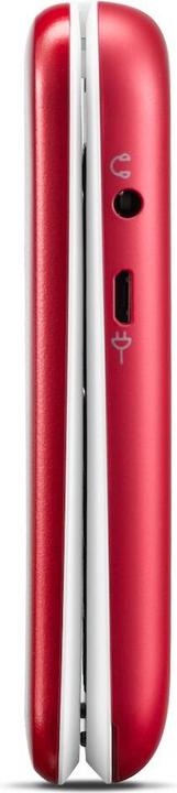 Image du produit Doro 6821 - Téléphone 4G - emplacement microSD - 320 x 240 pixels - appareil photo arrière 2 MP - rouge (2.80", 2 Mpx, 4G)