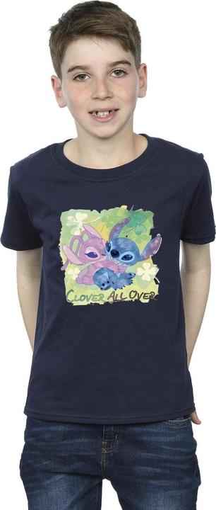 Immagine prodotto Disney Lilo And Stitch St Patrick's Day Clover Maglietta Ragazzi (140, 146)