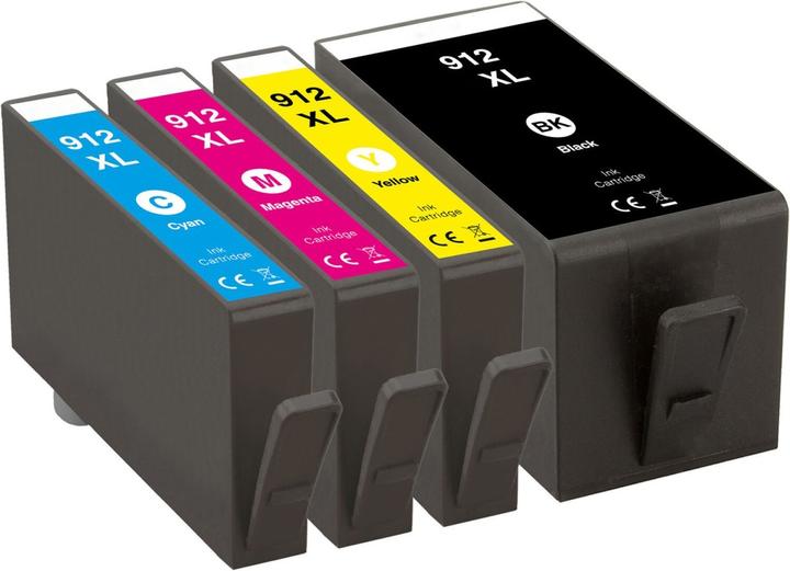 Image du produit Plutoos HP 912XXL HP 912XL Cartouches XXL compatibles (M, C, CF, Y)