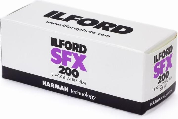 Actual product image Ilford Sfx 200 120