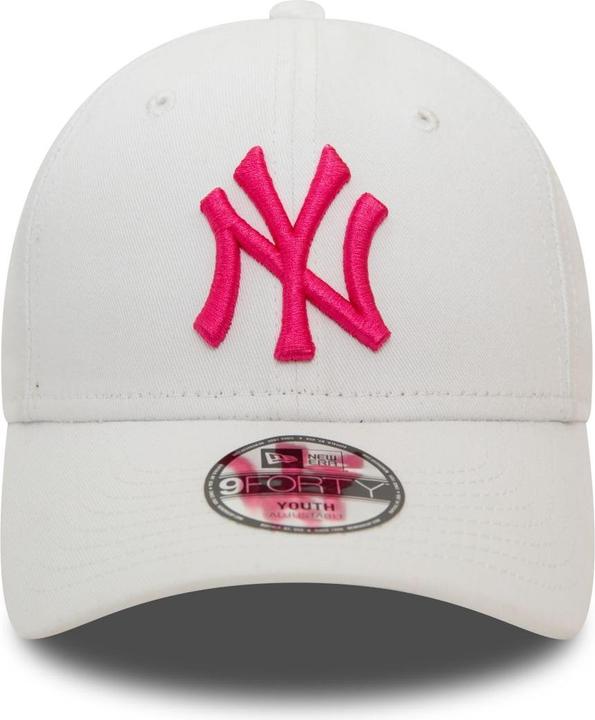 Actual product image New Era 9Forty Kids Cap - New York Yankees white / pink - C (53, 52 C, 54 C)