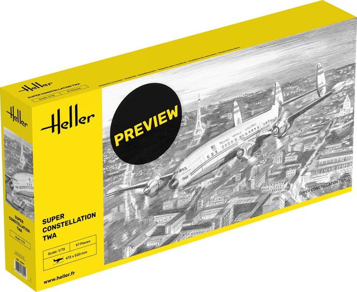 Produktbild Heller Super Constellation TWA