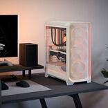 Image du produit Fractal Meshify 3 Ambience Pro RGB Clear Tint White (E-ATX, ATX, mATX, Mini-ITX)