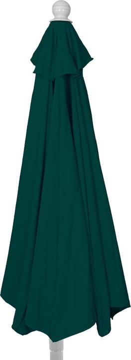 Produktbild Mendler Sonnenschirm halbrund Parla, UV 50+ Polyester/Alu, 300cm grün ohne Ständer (2.85 m)
