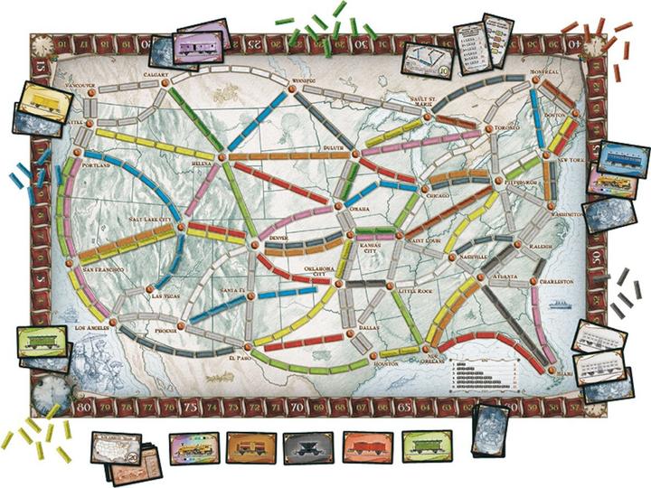 Image du produit Days of Wonder Ttr Les Aventuriers Du Rail Usa (Fr) (Français)