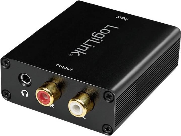 Actual product image LogiLink Coaxial and Toslink Adapter (Digital -> Analog)
