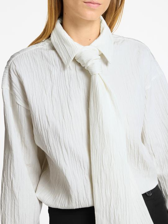 Actual product image Selected Femme Slfiris Ls Bow Shirt B (42)