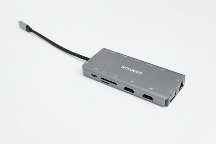 Actual product image Canyon CNS-TDS12 Docking station (USB-C, 13 Ports)