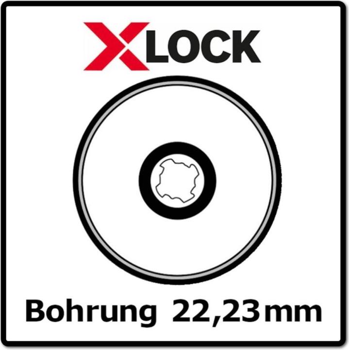 Immagine prodotto Bosch Professional Bosch Expert X-LOCK lama diamantata Standard per Universal 125 x 22,23 mm 4 pezzi ( 4x 2608615166