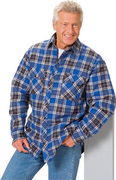 Produktbild Craftland Holzfällerhemd, blau kariert, Gr. XL (XL)