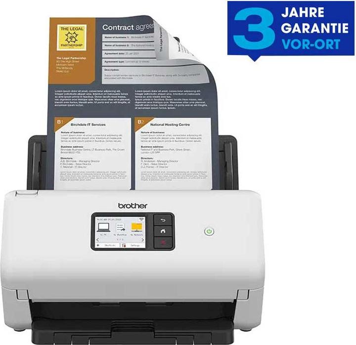 Produktbild Brother ADS-4500W (LAN, USB, WLAN)