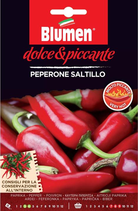 Actual product image Blumen Pepper Saltillo (Vegetable seeds)