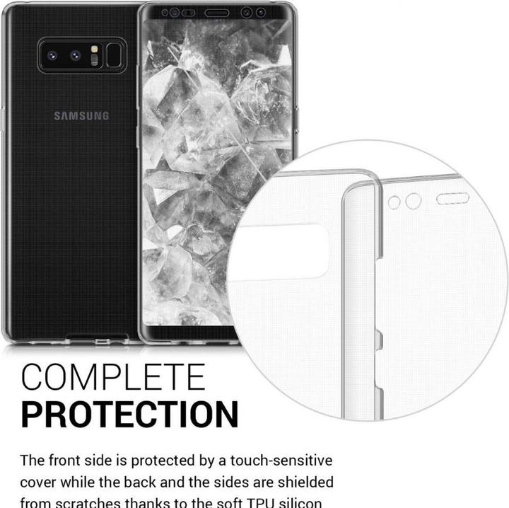 Actual product image Screenguard 360° Screen & Body Protector Samsung Galaxy Note8 Cover with Foil (Samsung Galaxy Note 8)