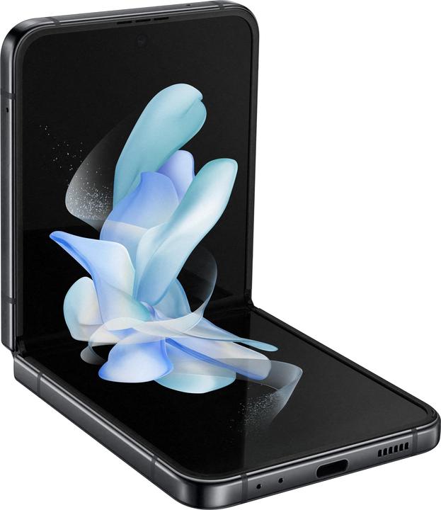Samsung Galaxy Z Flip4 EU (128 GB, Grafiet, 6.70", SIM + eSIM, 12 Mpx, 5G)