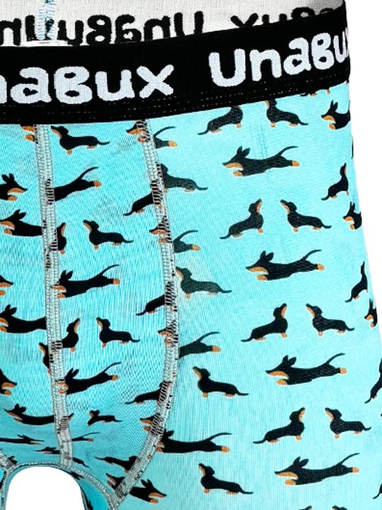 Image du produit Unabux Boxer BLACK WHITE RABBIT (XL, lot de 2)