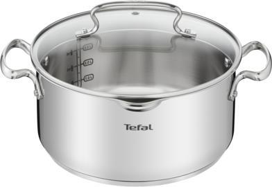 Tefal Duetto+ (24 cm, Kochtopf, Edelstahl)