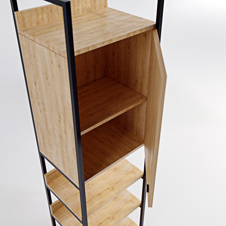Immagine prodotto Kalune Design Malcolm (50 x 40 x 180 cm)