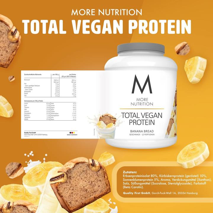 Immagine prodotto More Nutrition Proteine totali (Banana, 1 pz., 600 g)
