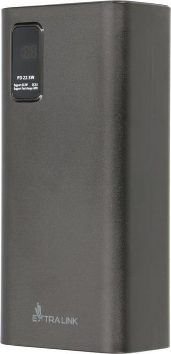 Produktbild Extralink EX.19515 power bank Lithium Polymer (LiPo) Black (30000 mAh, 22.50 W, 111 Wh)