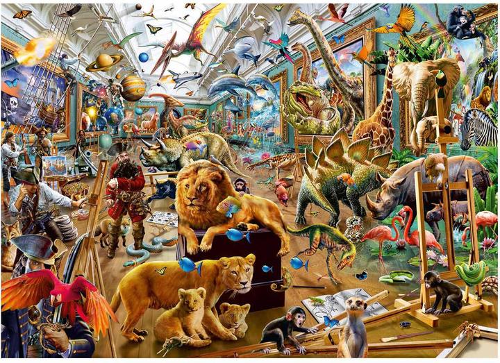 Actual product image Ravensburger Chaos in the gallery puzzle (1000 pieces)
