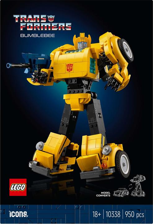 Actual product image LEGO Bumblebee (10338, LEGO Icons)