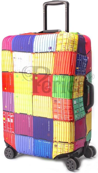 Actual product image isda Housse de valise Colourful Squares Medium (55-) (Protective sheath)