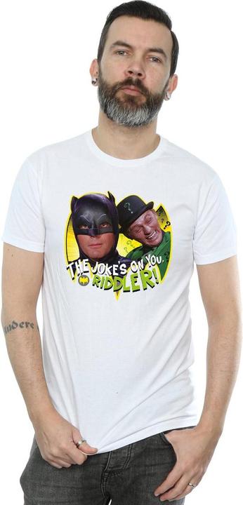 Actual product image Mens Batman TV Series The Riddler Joke T-Shirt (S)