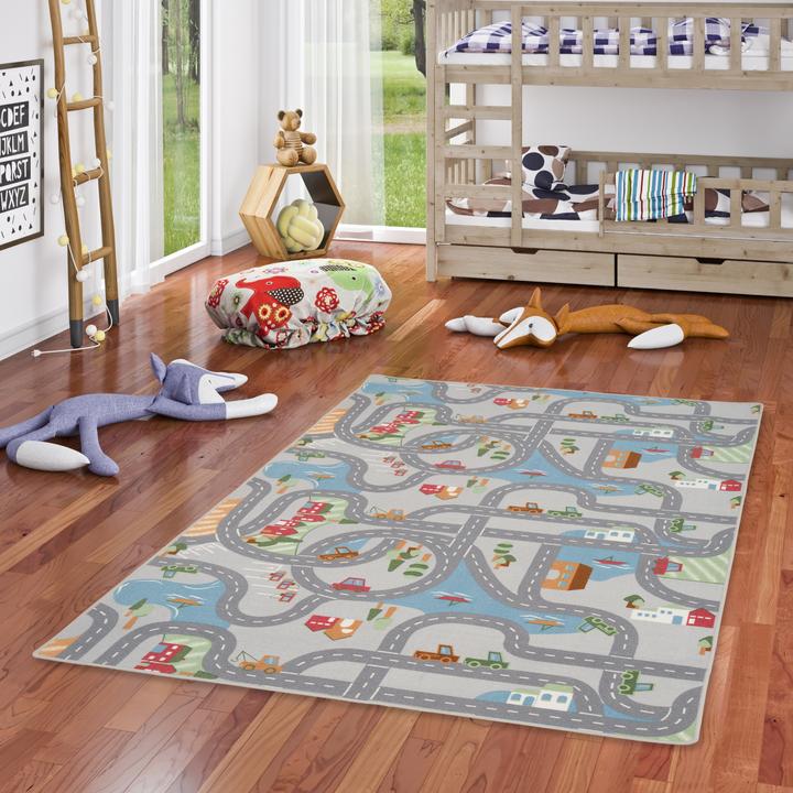 Produktbild Snapstyle Kinder Spiel Strassenteppich Fun Town (200 x 250 cm)