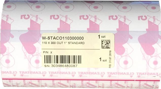Produktbild TallyGenicom TallyDascom - 10 - Schwarz - 110 mm x 300 m - Farbband