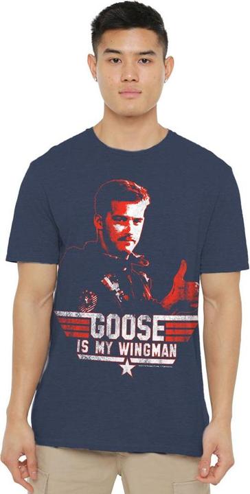 Actual product image Top Gun Unisex Adult Wingman Goose T-Shirt (XXL)