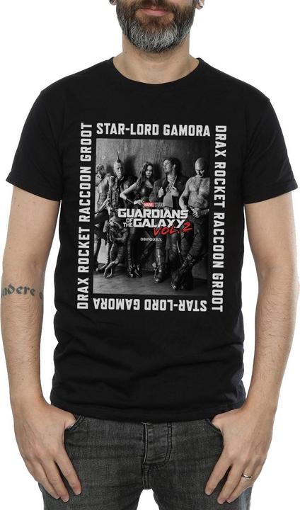 Produktbild Guardians Of The Galaxy Framed Poster TShirt (M)