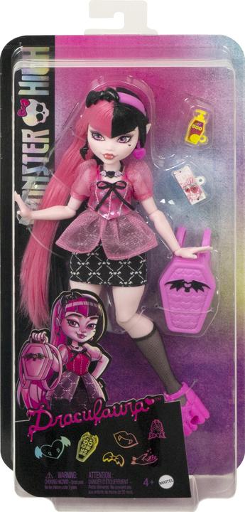 Produktbild Monster High Day Out Puppe, Draculina
